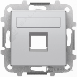 Накладка
SKY,  одинарная,   цвет - серебряный,  пластмасса,  8518.1 PL,  2CLA851810A1301,  ABB
 - PULSAL.RU