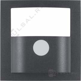 Накладка датчика
B.3,  B.7,  двухпроводный,  трехпроводный,   цвет - антрацит матовый,  пластмасса,  11901606,  1190 16 06,  Berker
 - PULSAL.RU