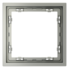 Рамкa
S70,  1 пост,   цвет - сталь,  вертикальная,  горизонтальная,  пластмасса,  VLS100105,  Voltum
 - PULSAL.RU