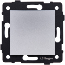 Выключатель с изогнутой клавишей
Aspekt,  Eleganz,  Reflex,  одноклавишный,  без подсветки,   цвет - серый,  пластмасса,  REA-R-001GY,  Kollinger
 - PULSAL.RU