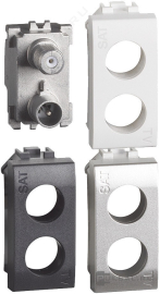 Розетка одиночная
LivingLight,  LivingLight AIR,  телевизионная (TV),  спутниковая (SAT),  двойная,   цвет - антрацит, алюминий, белый,  пластмасса,  LN4214D,  BTicino
 - PULSAL.RU