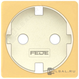 Накладка без винта (защелкивается)
Barcelona,  Madrid,  San Sebastian,  Sevilla,  Toledo,  Vintage Wood,  Vintage Corinto,  Vintage Tapestry,  Vintage Porcelain,  Crystal De Luxe,  Siena,  Firenze,  Granada,  Emporio,  Sanremo,  Belle Epoque,  San Sebastian Surface,  Roma Surface,  Smalto italiano,  со шторками,  с заземлением,  одинарная,  винтовые клеммы,   цвет - бежевый, золото (real gold),  металл,  FD04335OR-A,  FEDE
 - PULSAL.RU