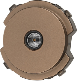 Розетка оконечная
Байкал,  телевизионная (TV),  одинарная,   цвет - бронза,  пластмасса,  SQ1819-0411,  TDM
 - PULSAL.RU