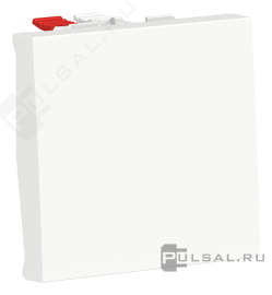 Выключатель
Unica System+,  Unica New Studio modular,  одноклавишный,  без подсветки,   цвет - белый,  пластмасса,  NU320118,  Schneider Electric
 - PULSAL.RU